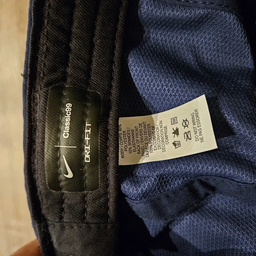 Nike Sportswear Classic99 Cap Dark Navy Blue Dri-FIT Stretch Fit Hat M/L